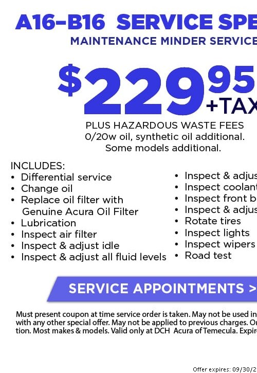 Acura Company Discount codes Financial savings inside of Temecula Oil Improvements image about Printable Coupons Acura Service identify Acura Services Discount coupons Price savings inside of Temecula Oil Variations